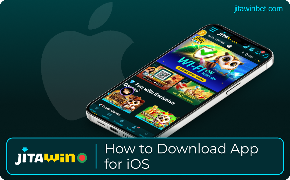 Install Jitawin app on iOS