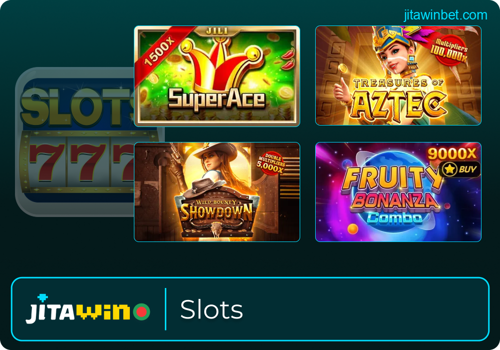 Slot games available at Jitawin
