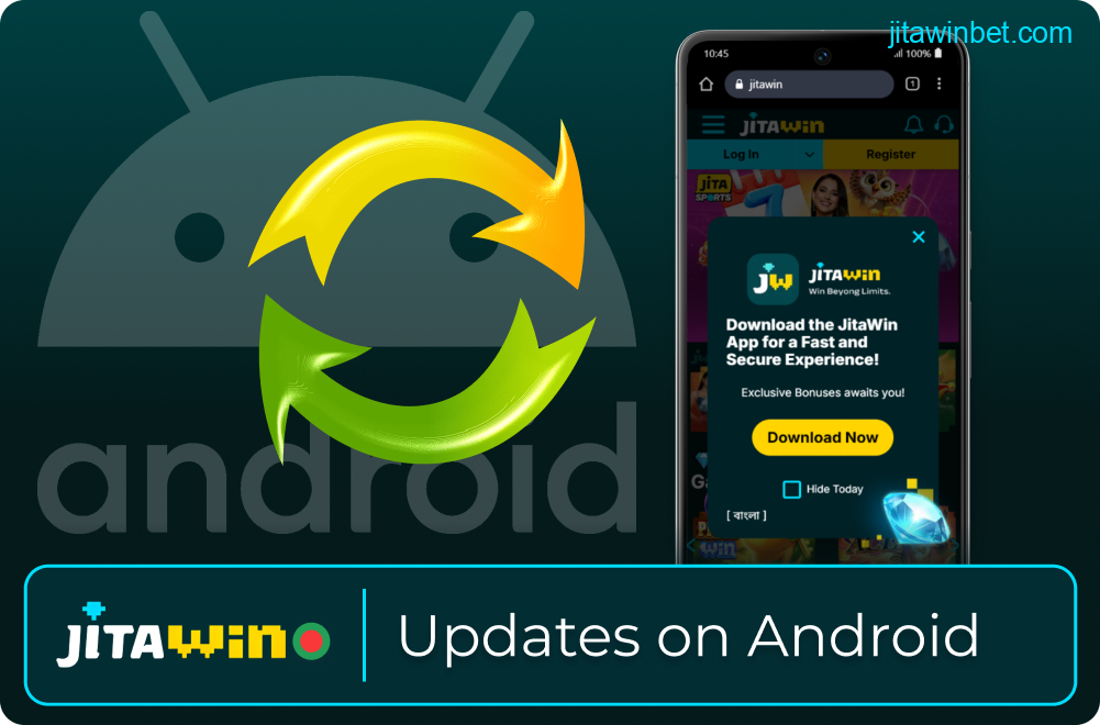 Android updates for Jitawin app