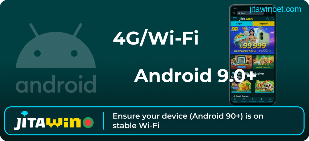 Prepare Android device for Jitawin APK