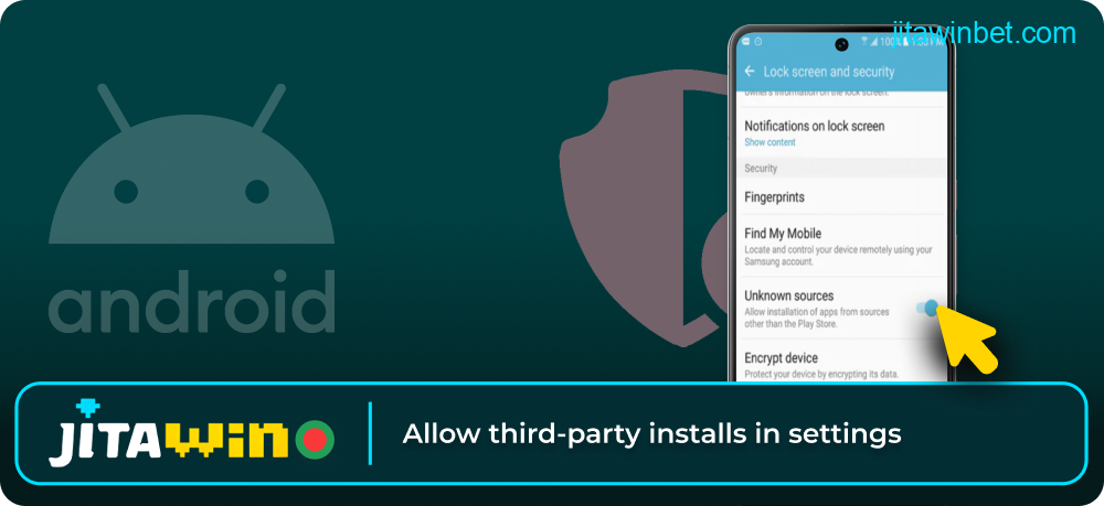 Enable third-party installs for Jitawin