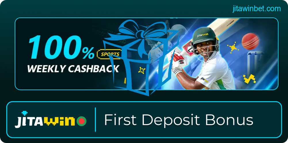 Cricket first deposit bonus Jitawin