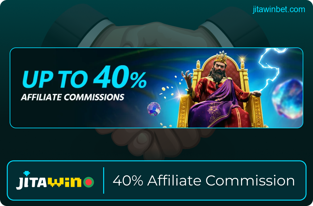 Jitawin 40% affiliate commission