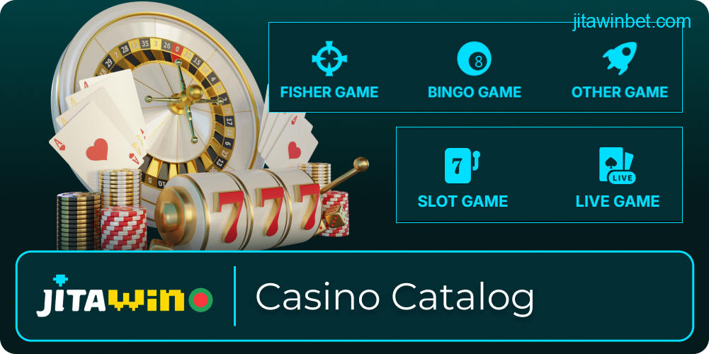 Game catalog on Jitawin casino